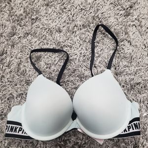 PINK Mint Green Push up bra